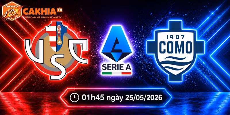 Soi kèo Cremonese vs Como, 1h45 ngày 25/5 – Serie A
